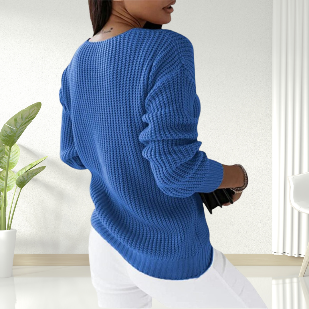 Karen Moree | Comfy V-Neck Sweater
