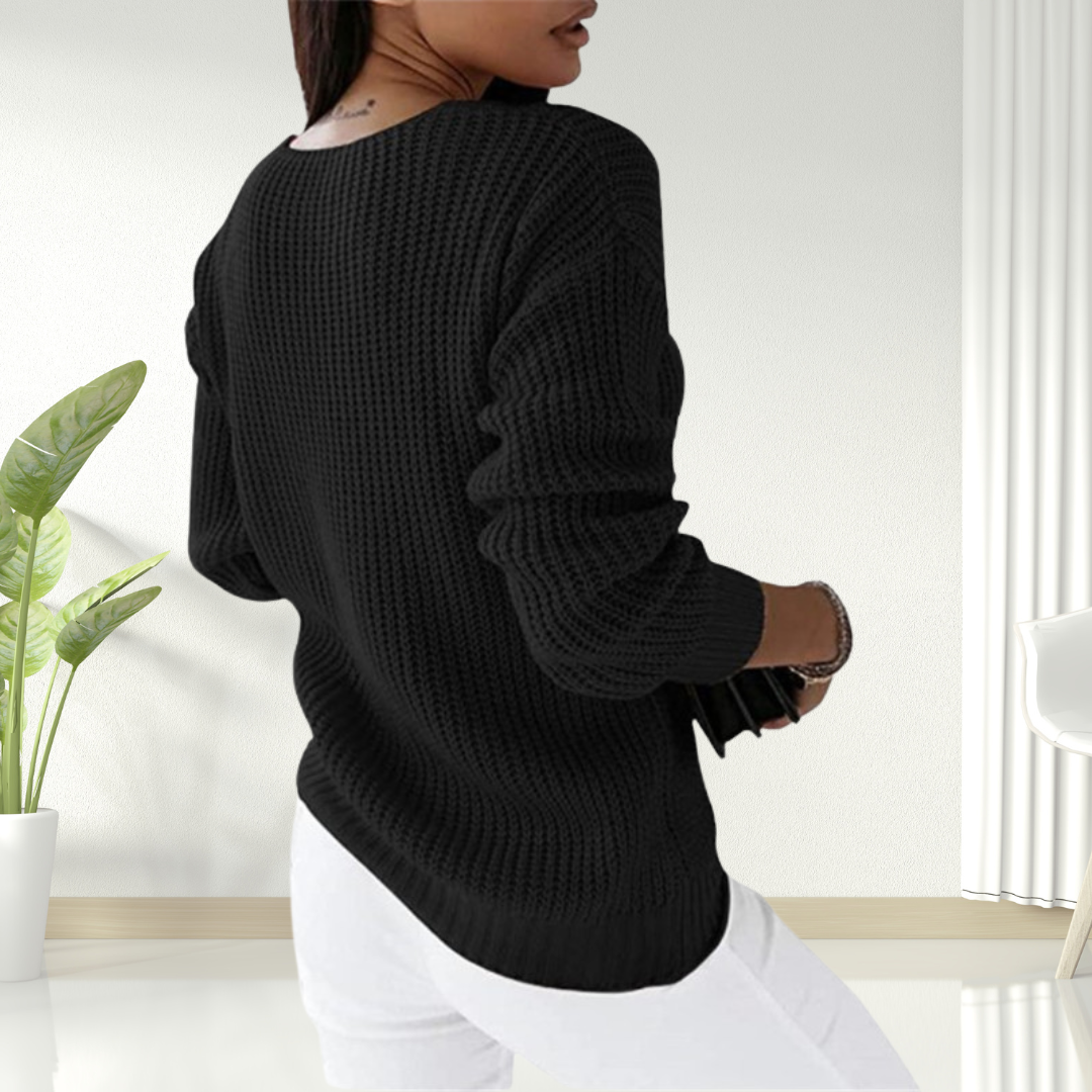 Karen Moree | Comfy V-Neck Sweater