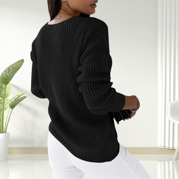 Karen Moree | Comfy V-Neck Sweater