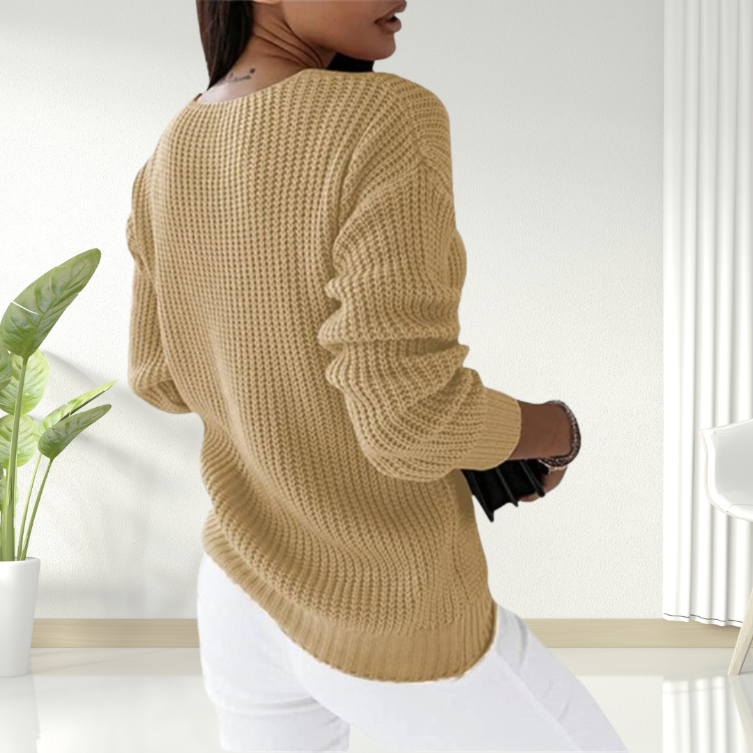 Karen Moree | Comfy V-Neck Sweater