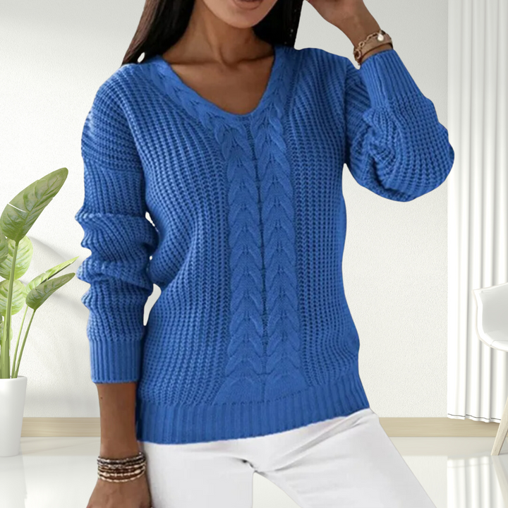 Karen Moree | Comfy V-Neck Sweater