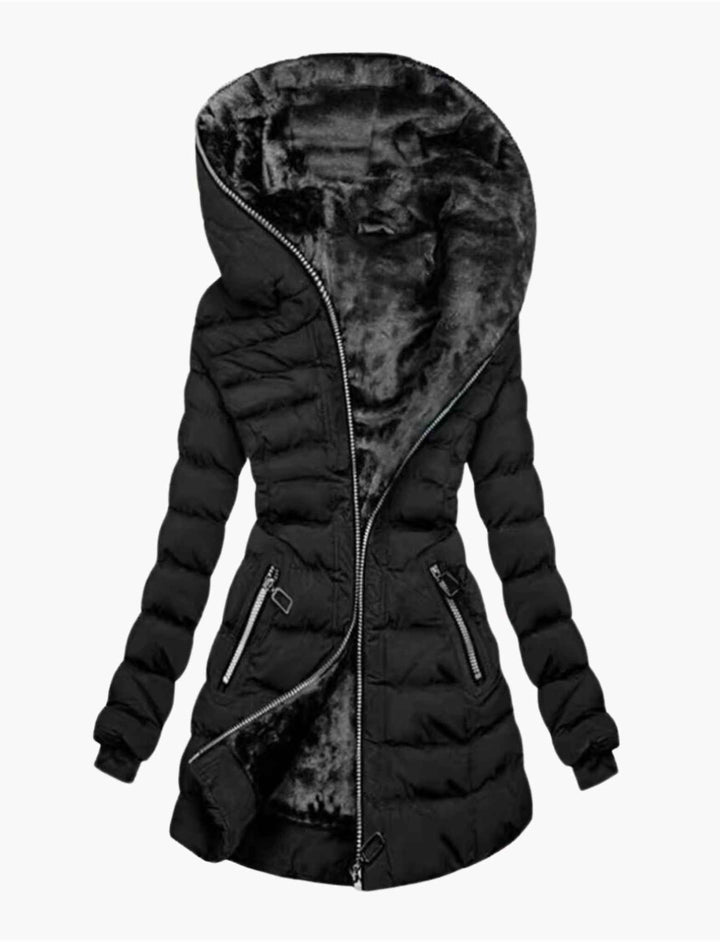 Karen Moree | Fur-Lined Down Jacket