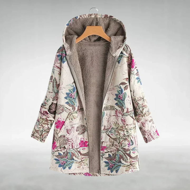 Karen Moree | Floral Fleece Jacket