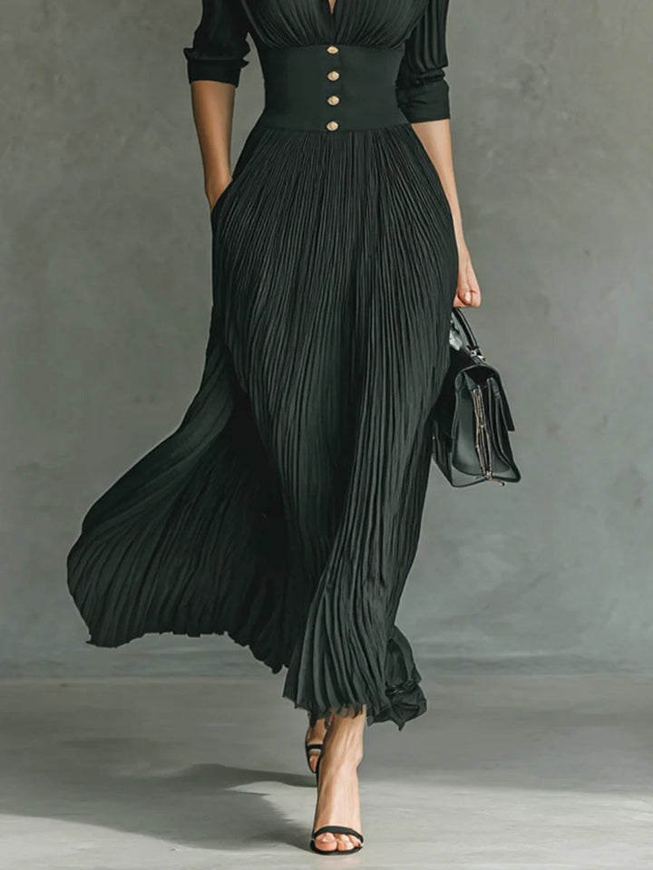 Karen Moree | Chic Fitted Waist Dress