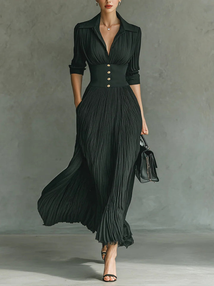 Karen Moree | Chic Fitted Waist Dress