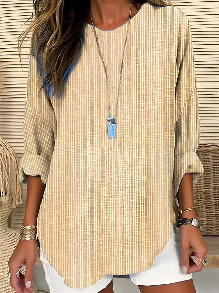 Karen Moree | Striped Blouse