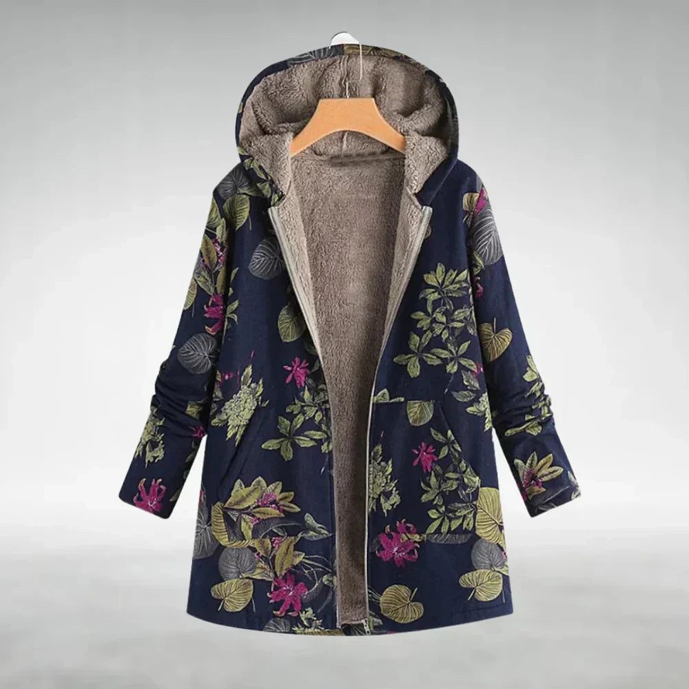 Karen Moree | Floral Fleece Jacket
