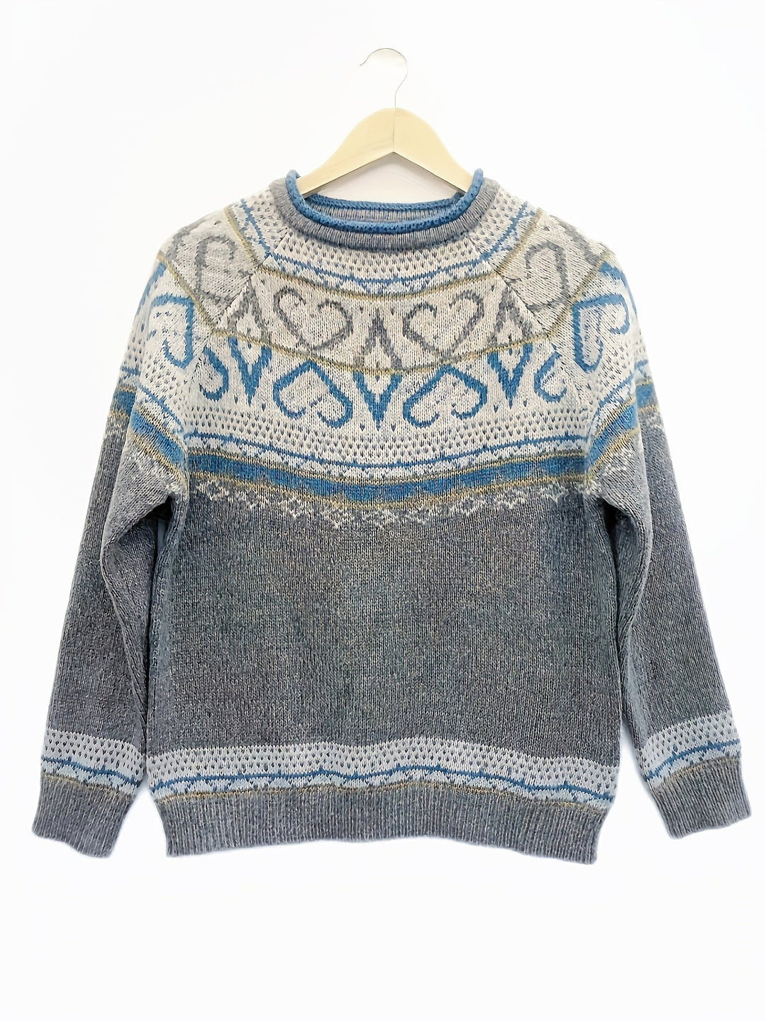 Karen Moree | Elegant Nordic Sweater, Warm, Winter-Ready