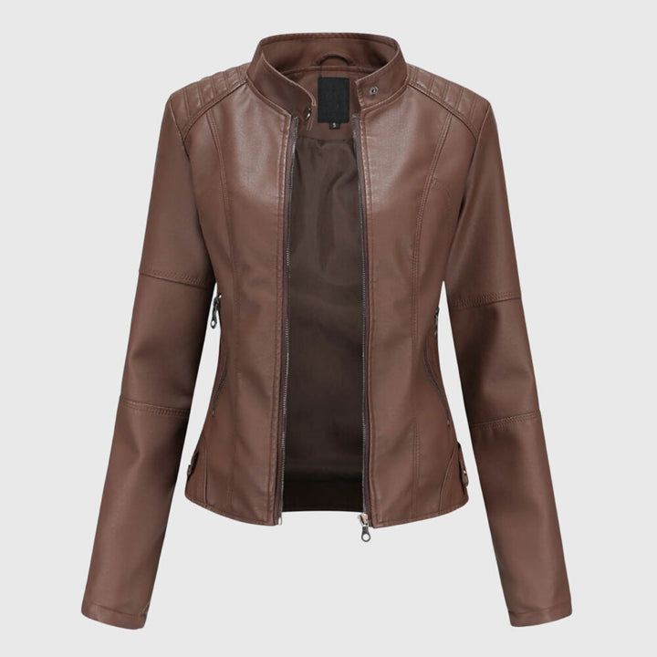 Karen Moree | Stylish Leather Jacket