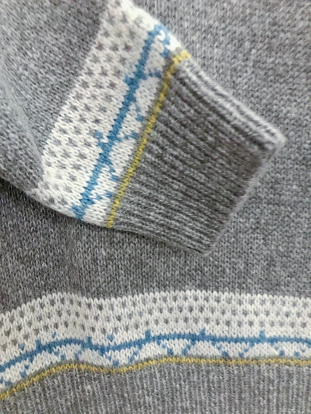 Karen Moree | Elegant Nordic Sweater, Warm, Winter-Ready