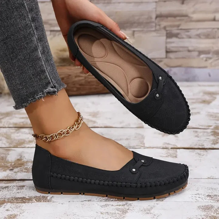 Karen Moree | Casual Non Slip Leather Shoes