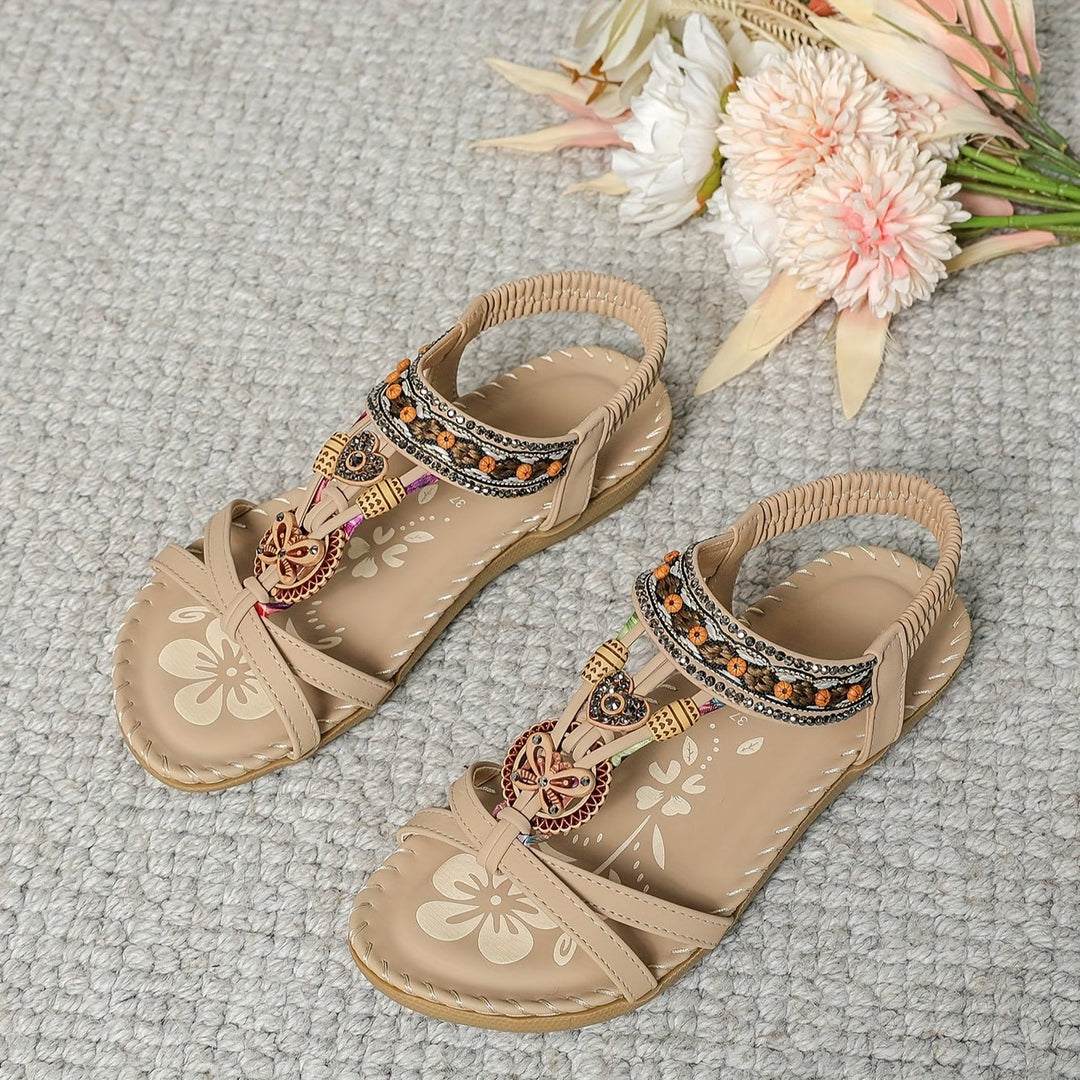 Karen Moree | Flat Sandals, Boho Style