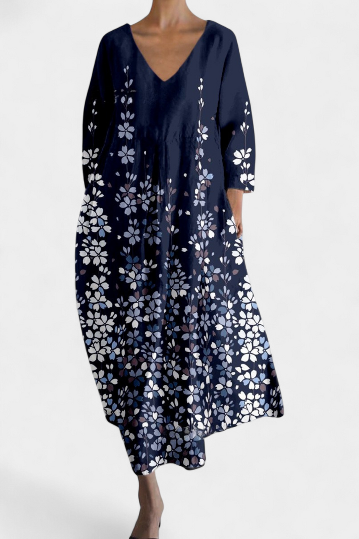 Karen Moree | Art Bloom Midi Dress