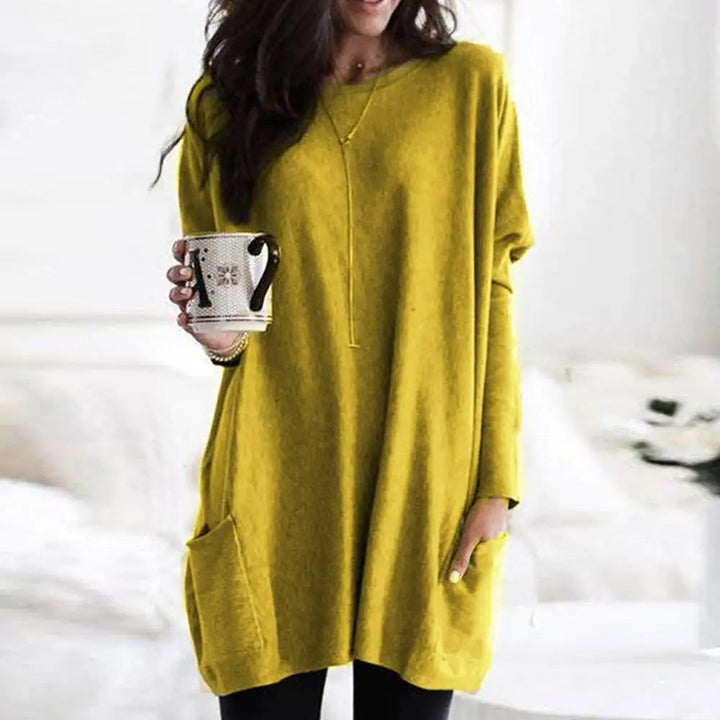 Karen Moree | Long Sleeve Dress With Pockets