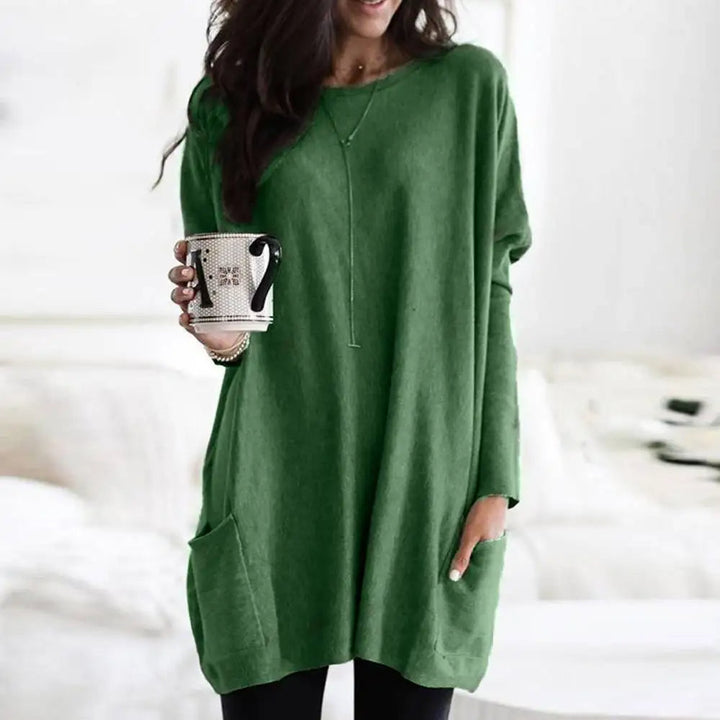 Karen Moree | Long Sleeve Dress With Pockets