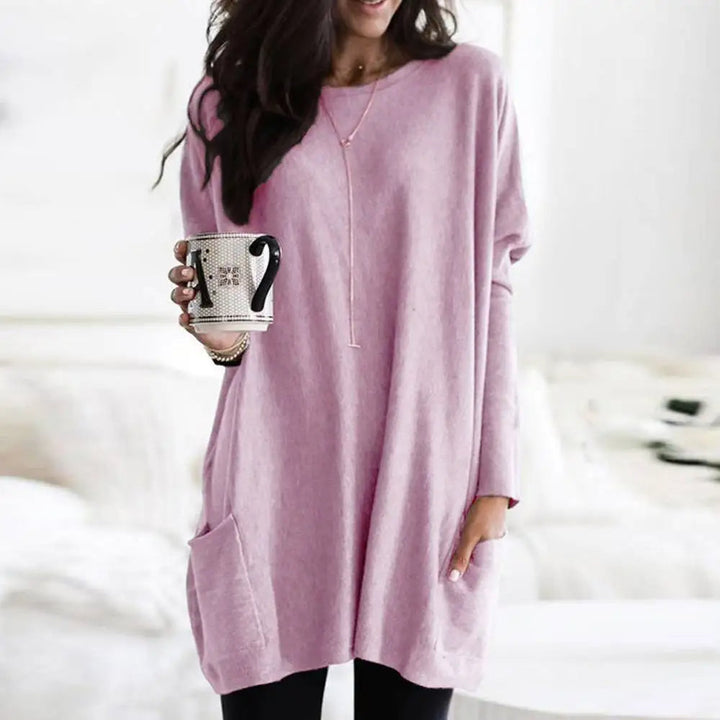 Karen Moree | Long Sleeve Dress With Pockets