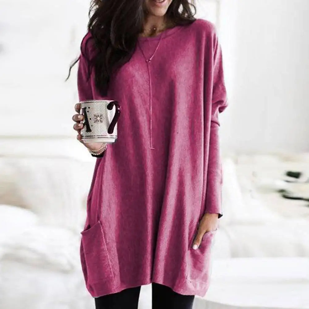 Karen Moree | Long Sleeve Dress With Pockets