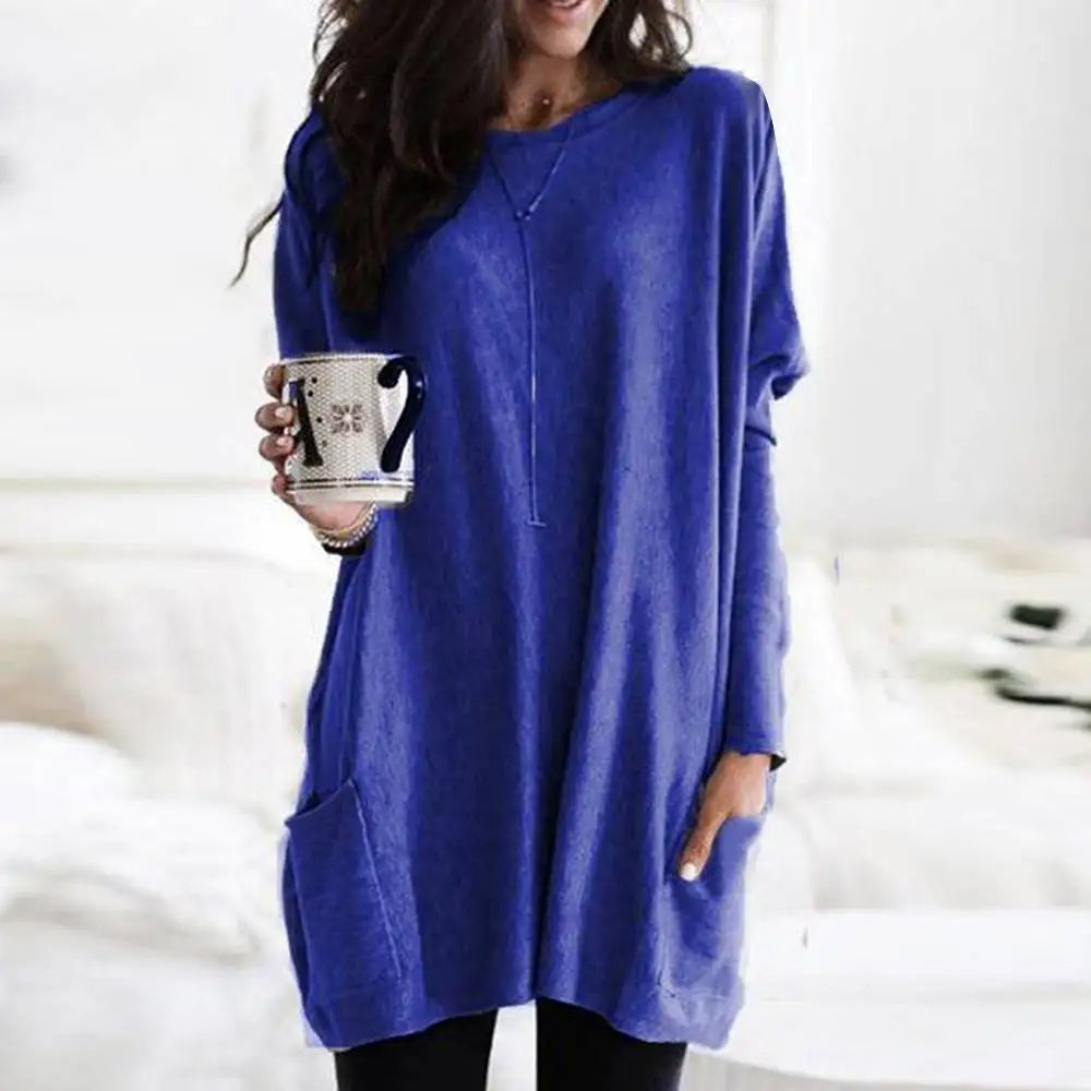 Karen Moree | Long Sleeve Dress With Pockets