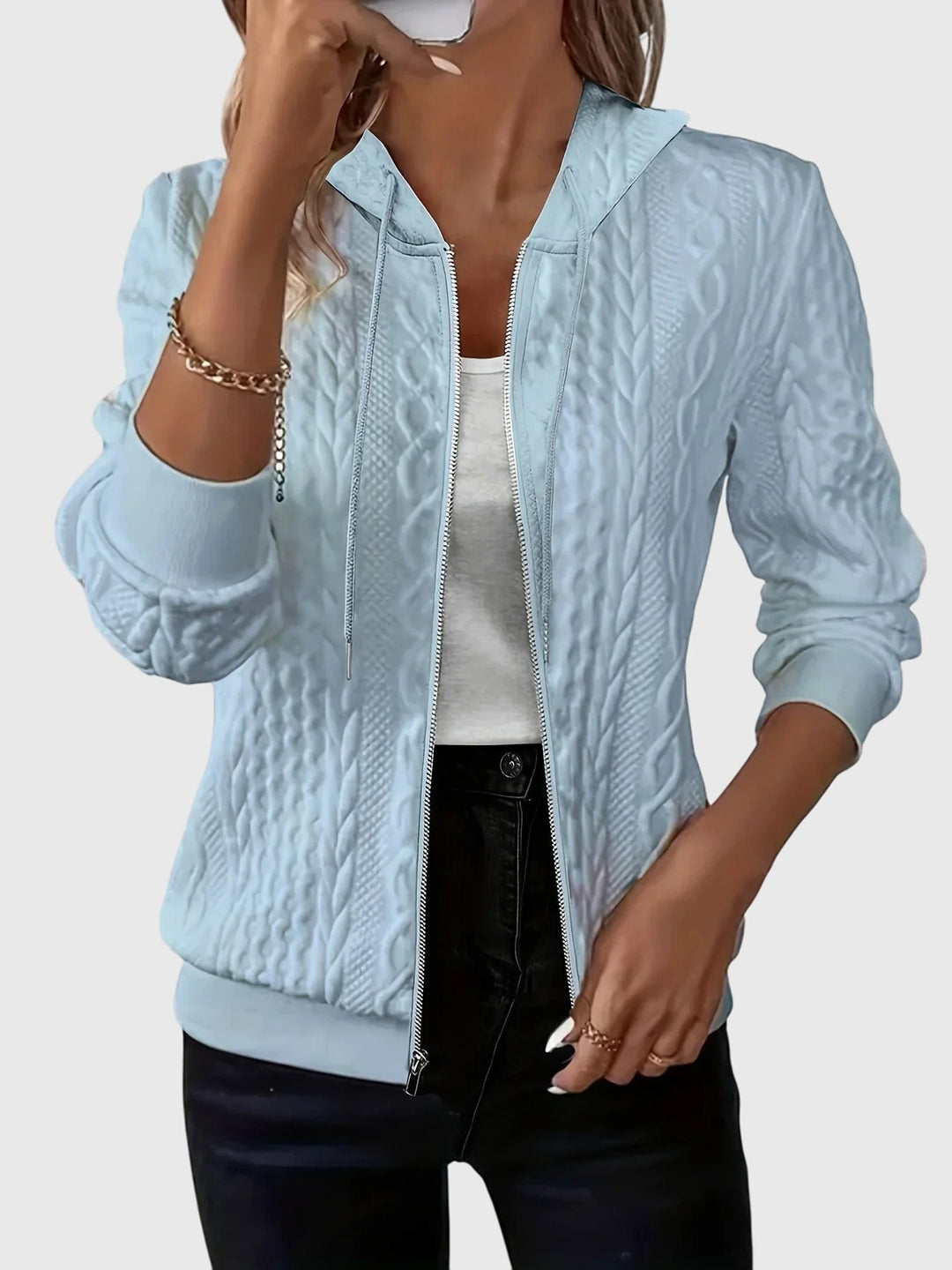 Karen Moree | Hoodie With Zipper