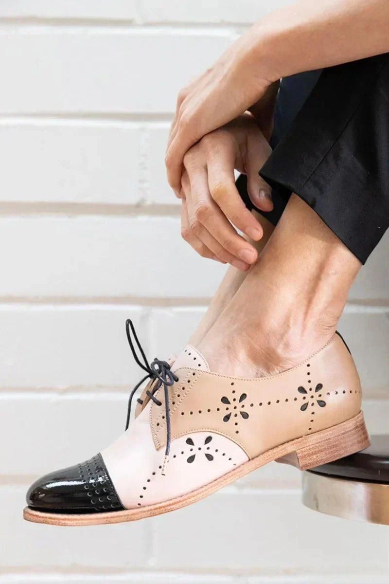 Karen Moree | Two-Tone Oxford Shoes
