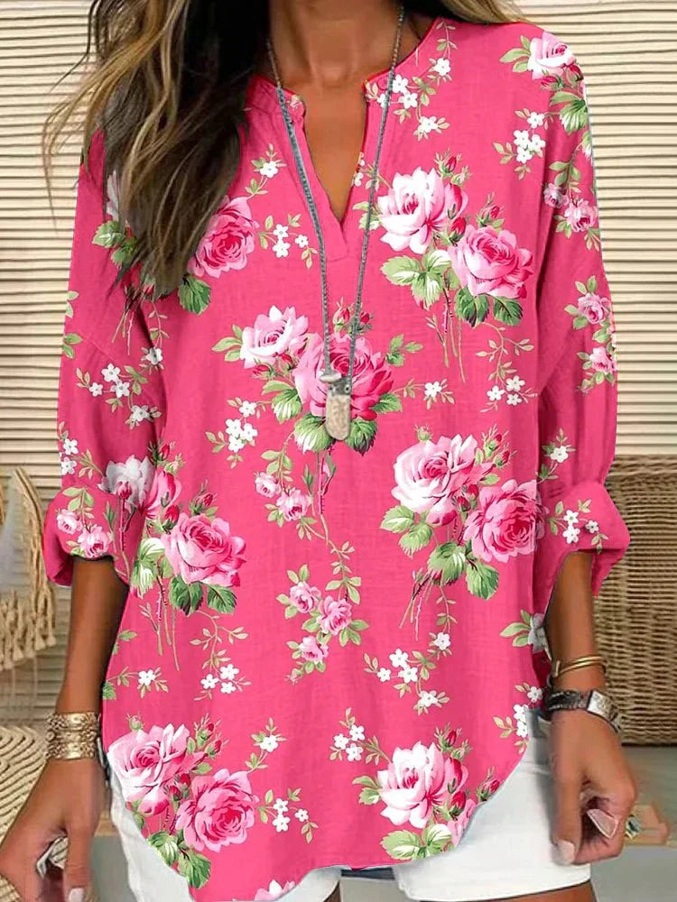 Karen Moree | Floral Blouse