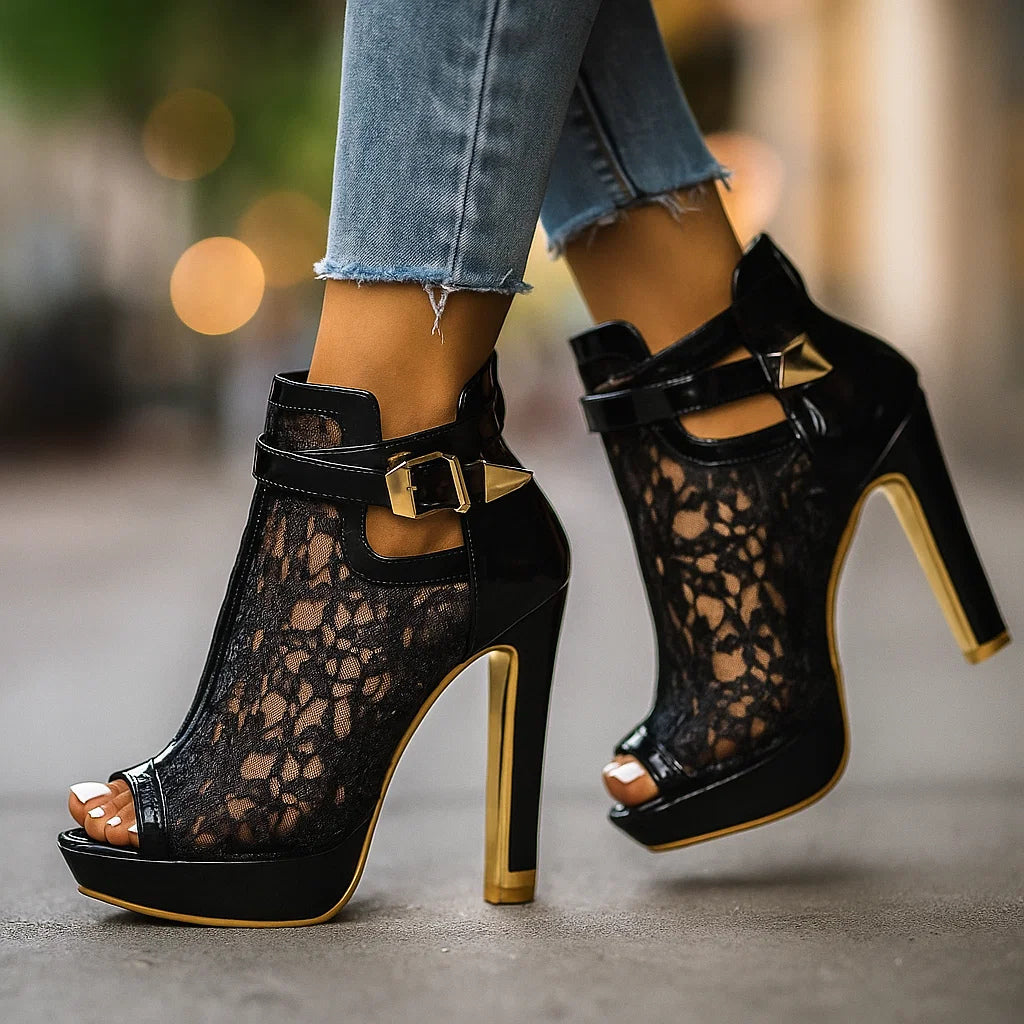 Karen Moree | Lace Heels