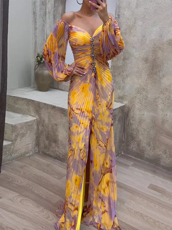 Karen Moree | Elegant V-Neck Dress