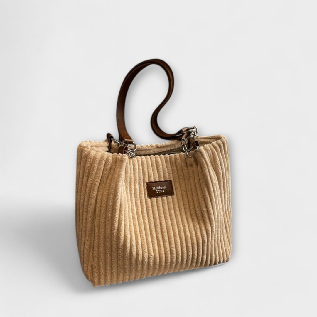 Karen Moree | Soft Cord Shoulder Bag