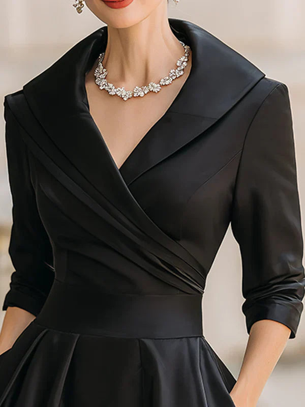 Karen Moree | Midi Dress, Elegant, Refined Details, Practical Pockets