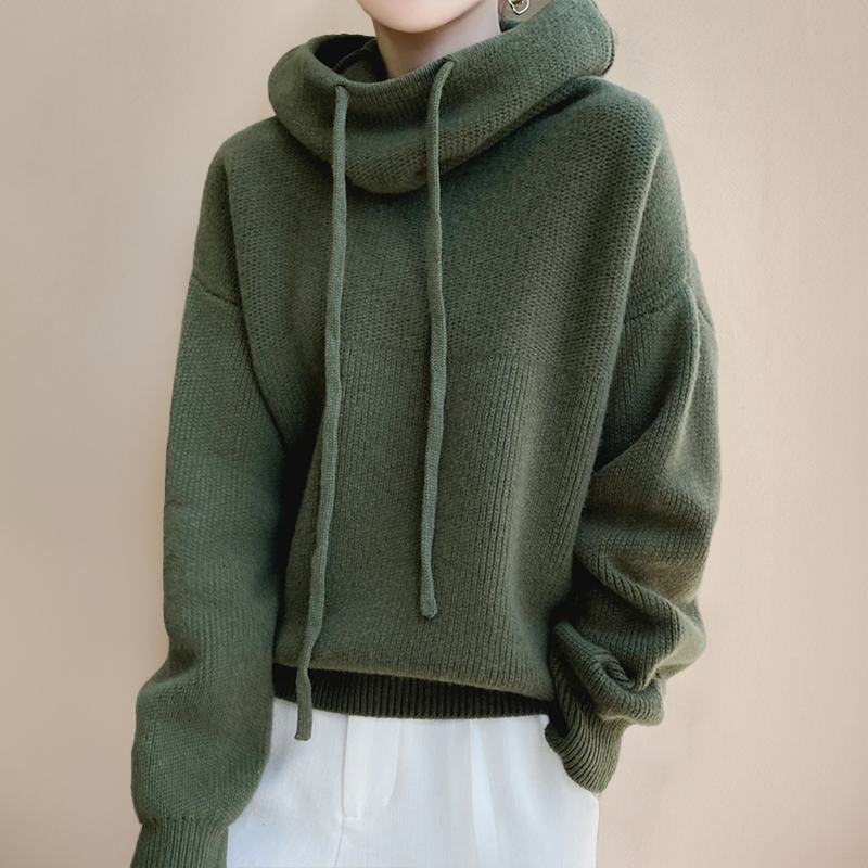 Karen Moree | Cozy Hooded Pullover