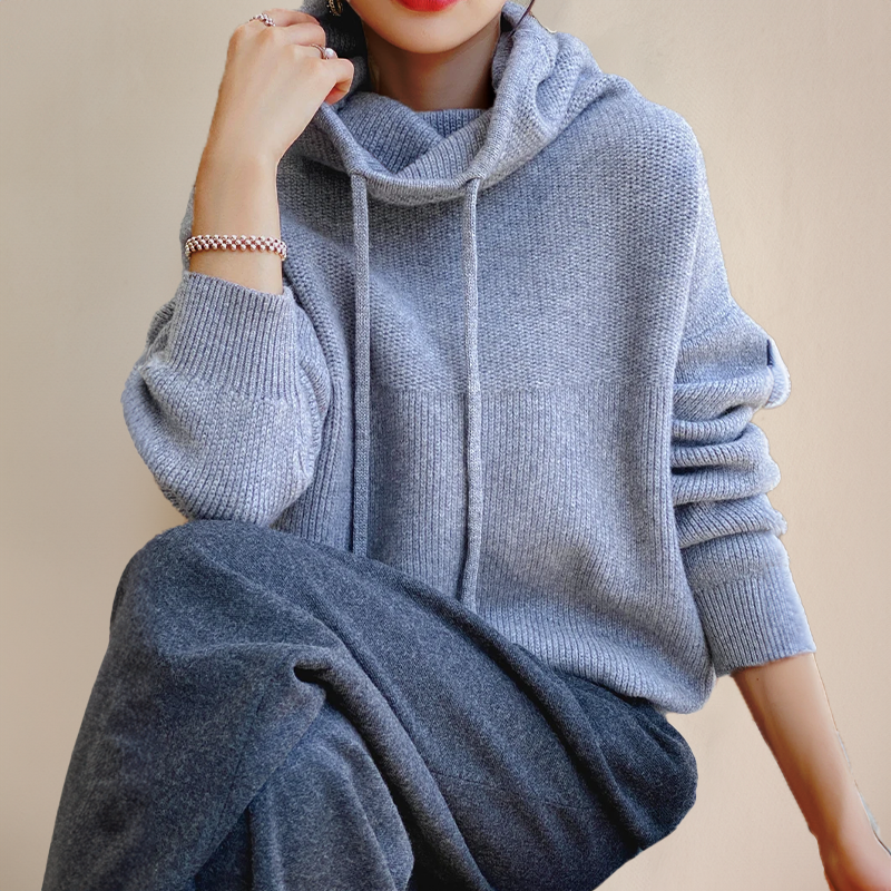 Karen Moree | Cozy Hooded Pullover