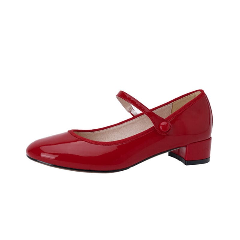 Karen Moree | Leather Mary Janes