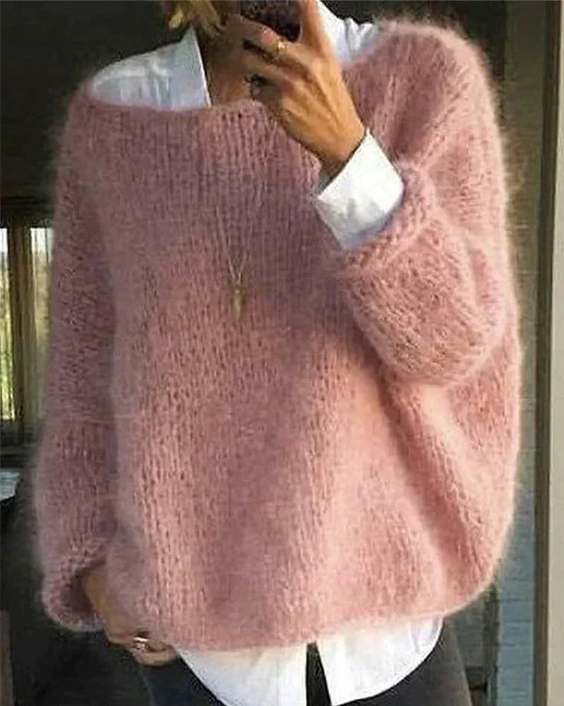 Karen Moree | Fluffy Knit Sweater
