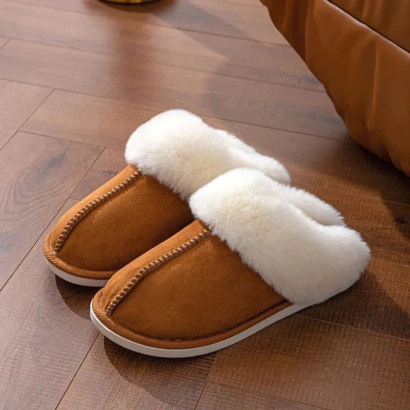 Karen Moree | Non Slip Fur Slippers For Winter