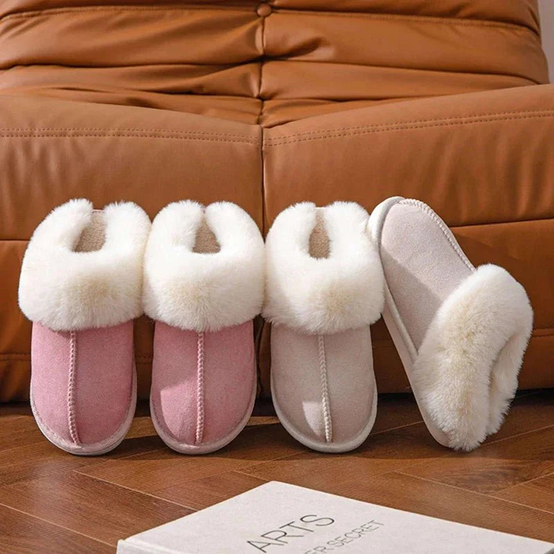 Karen Moree | Non Slip Fur Slippers For Winter