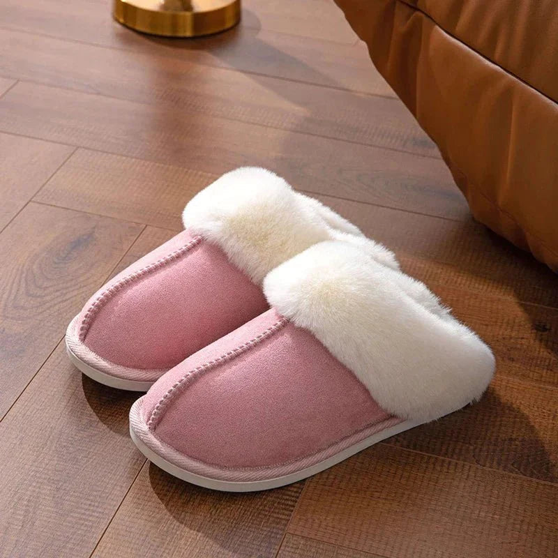 Karen Moree | Non Slip Fur Slippers For Winter