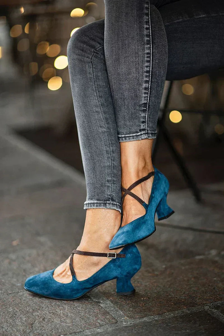 Karen Moree | Elegant Strap Mid-Heels