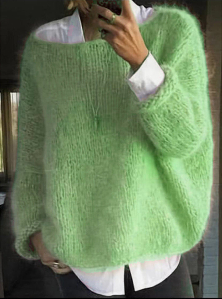 Karen Moree | Fluffy Knit Sweater