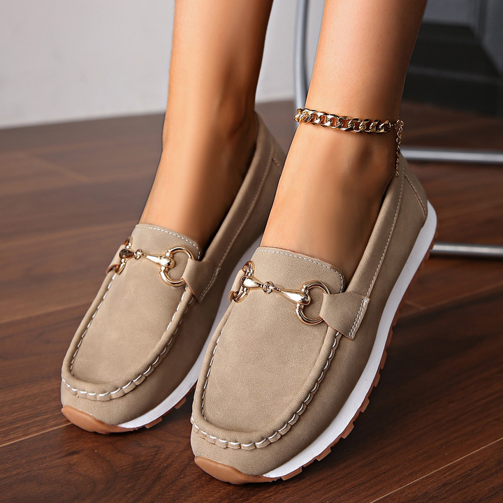 Karen Moree | Flat Buckle Loafers