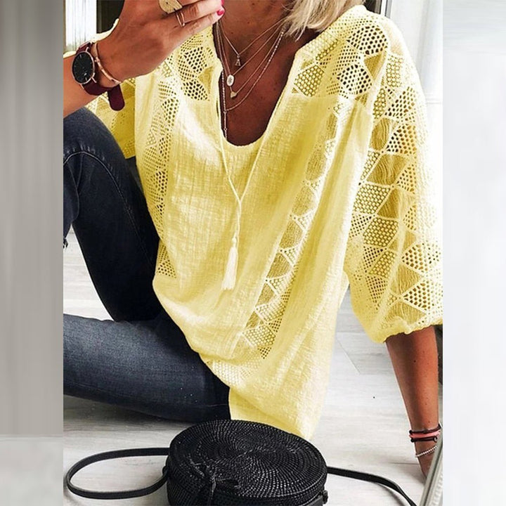 Karen Moree | Breezy Cotton Blouse