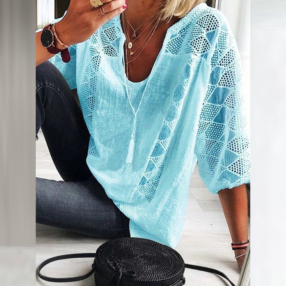 Karen Moree | Breezy Cotton Blouse