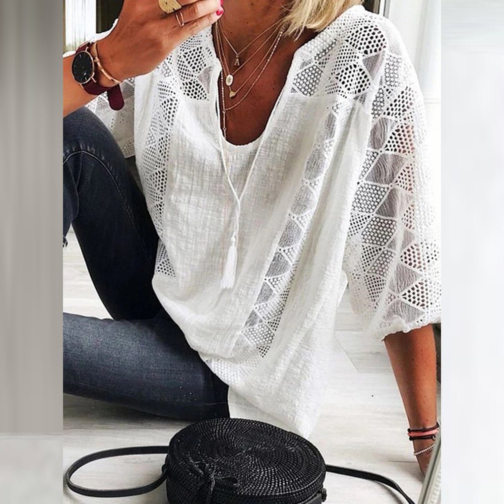 Karen Moree | Breezy Cotton Blouse