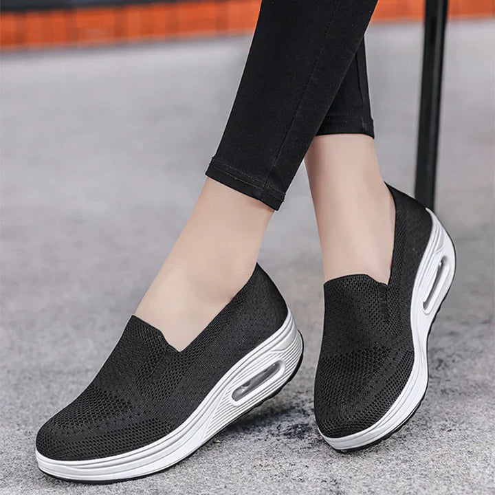 Karen Moree | Platform Mesh Sneakers