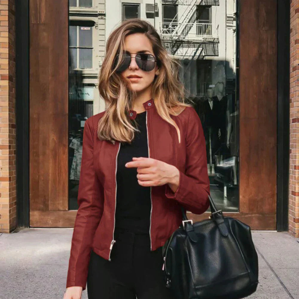 Karen Moree | Italian Leather Jacket