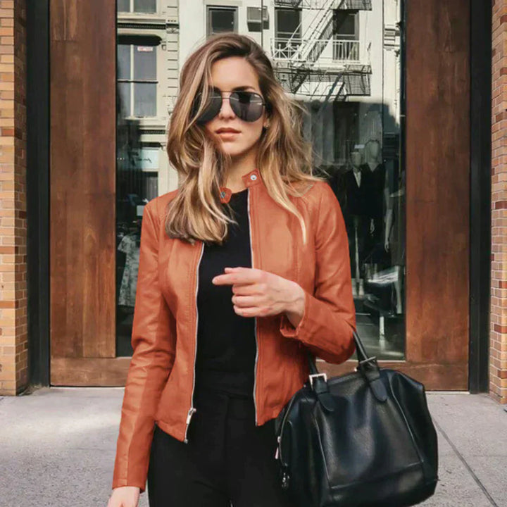 Karen Moree | Italian Leather Jacket