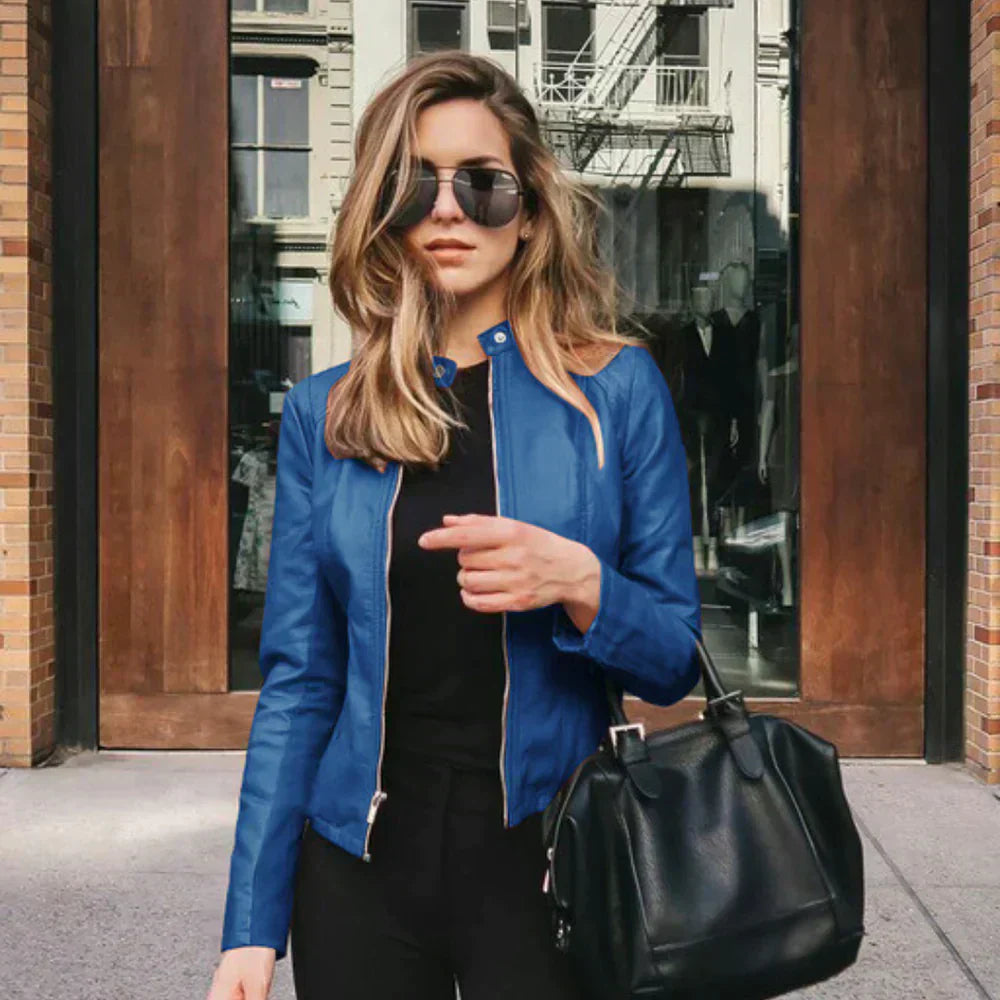 Karen Moree | Italian Leather Jacket