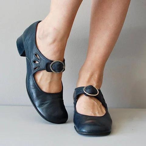 Karen Moree | Unique And Comfortable Leather Pumps