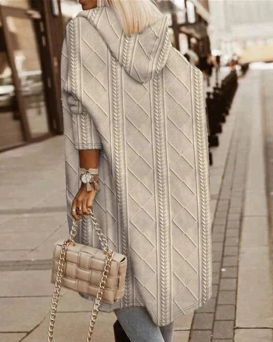 Karen Moree | Extended Length Hooded Cardigan