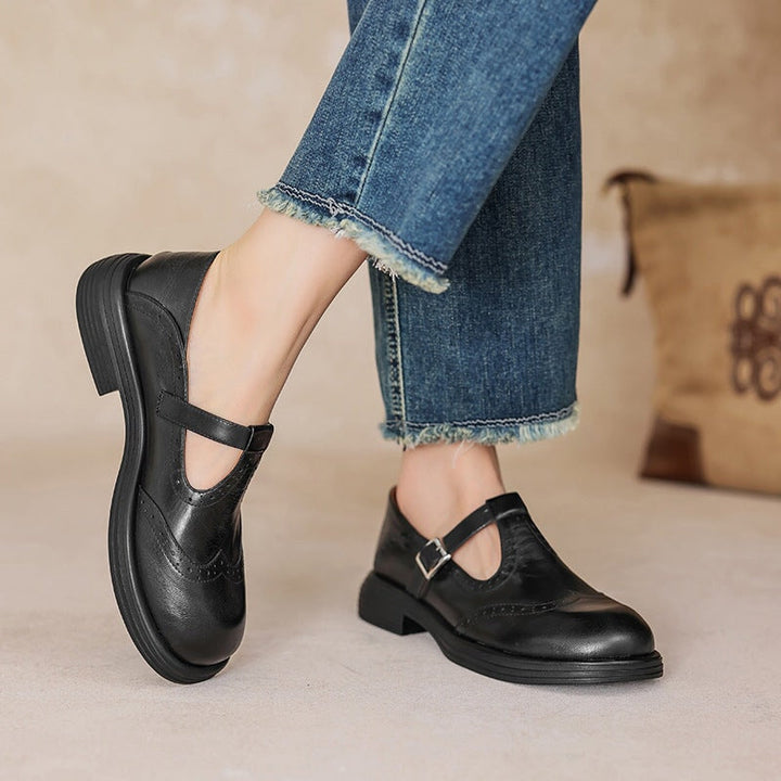 Karen Moree | Elegant Mary Janes Made Of Leather