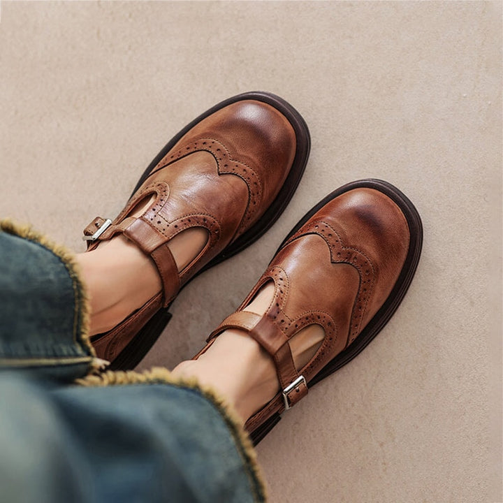 Karen Moree | Elegant Mary Janes Made Of Leather